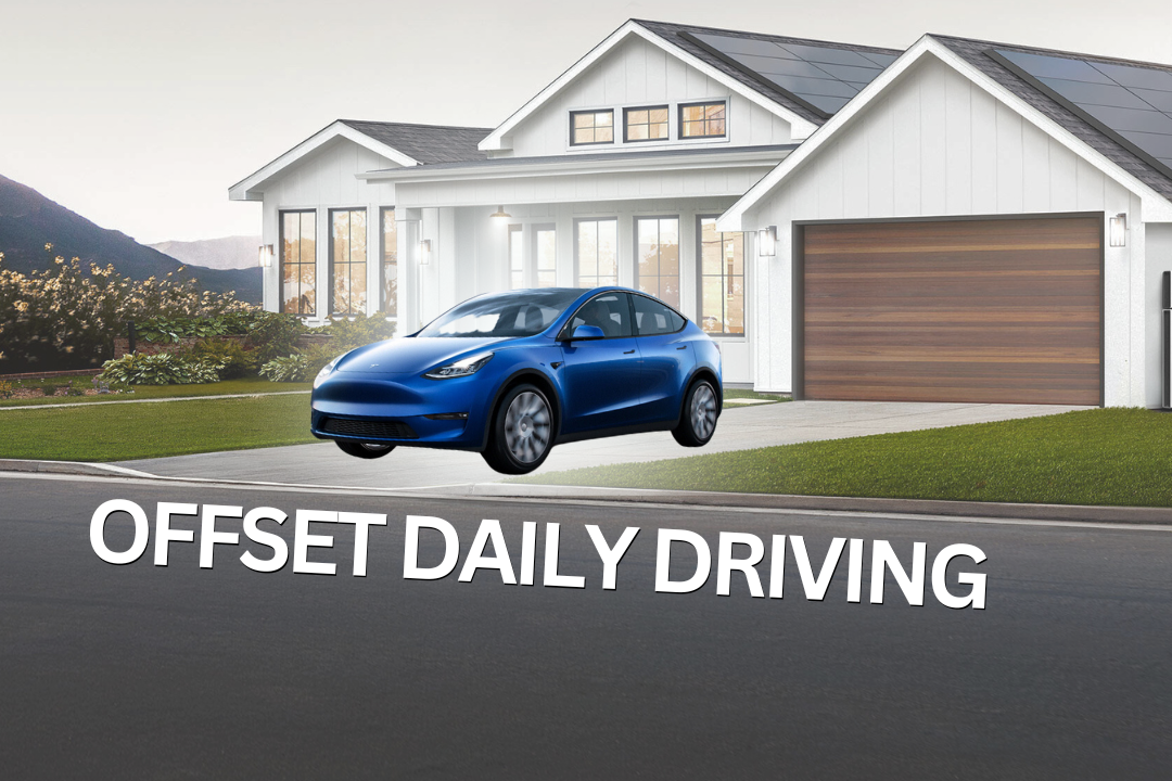 How many solar panels does it take to charge your tesla