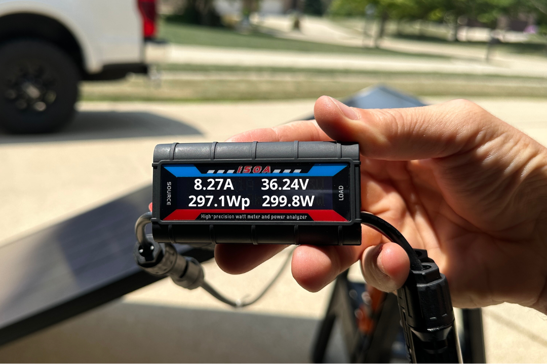 Solar Panel Power Analyzer