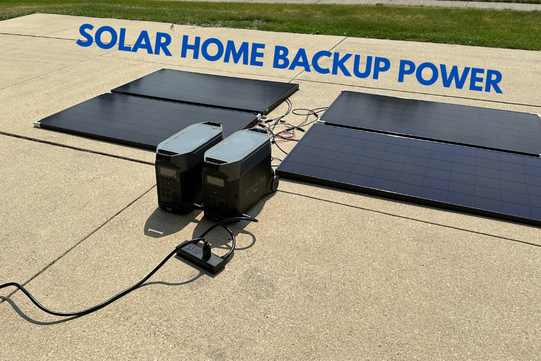 Running my house off of 2 Ecoflow Delta Pro units