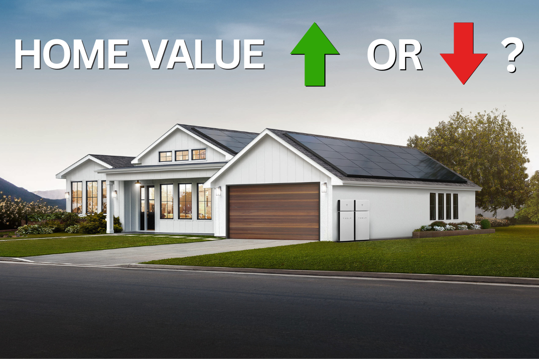 Do solar panels increase or decrease home values
