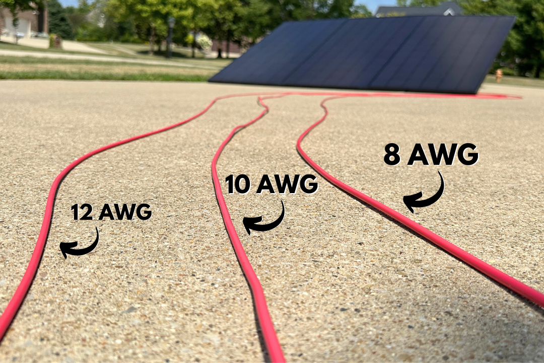 testing wire gauge to understand wire loss